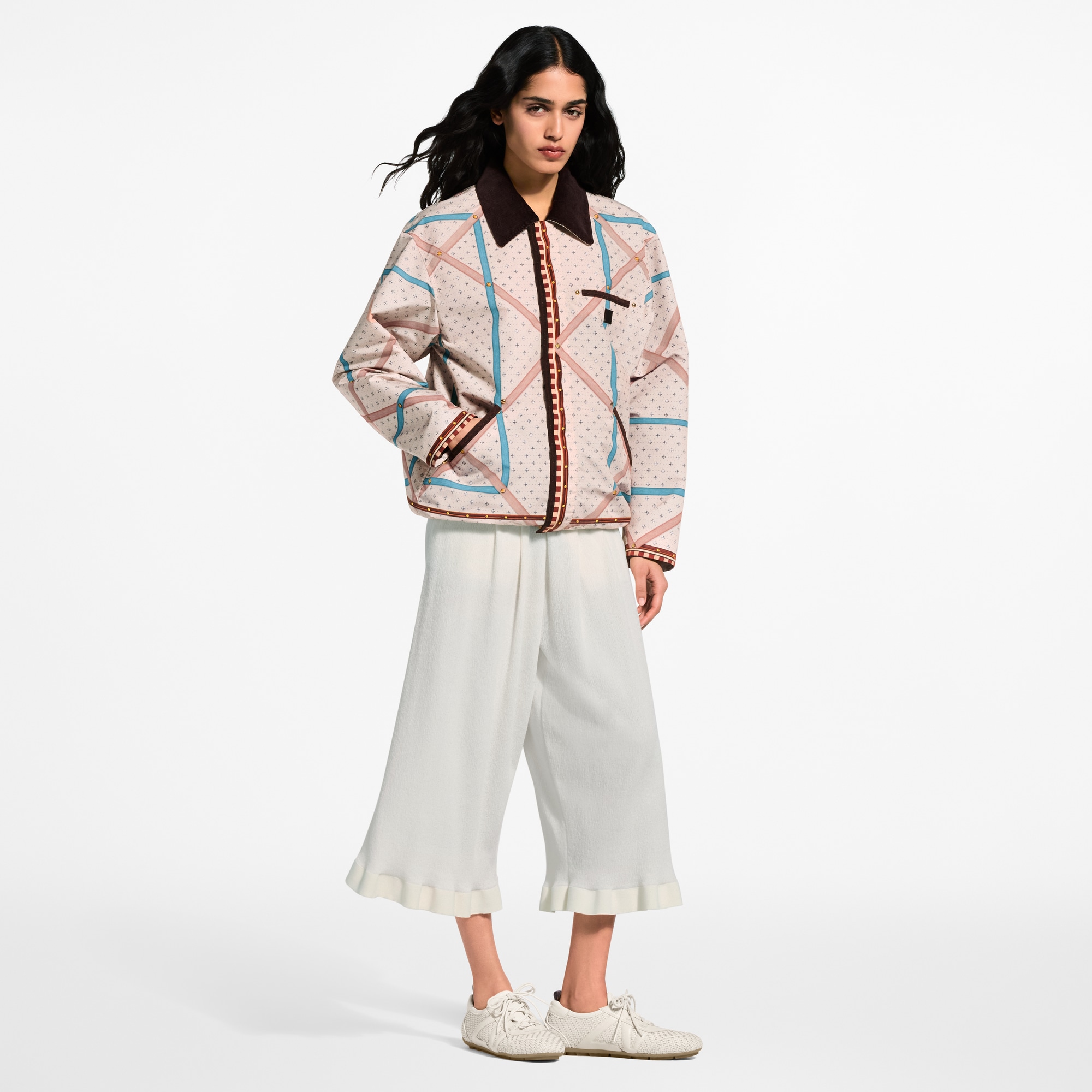Damier Fleece Blouson - Ready-to-Wear | LOUIS VUITTON